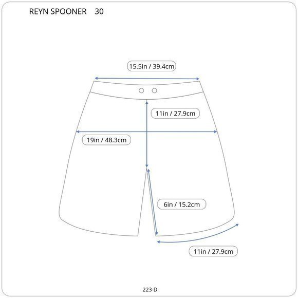 Reyn Spooner Swim Trunks Shorts Green Blue Pe'ahi Floral Hawaiian 30‎ - Picture 3 of 10